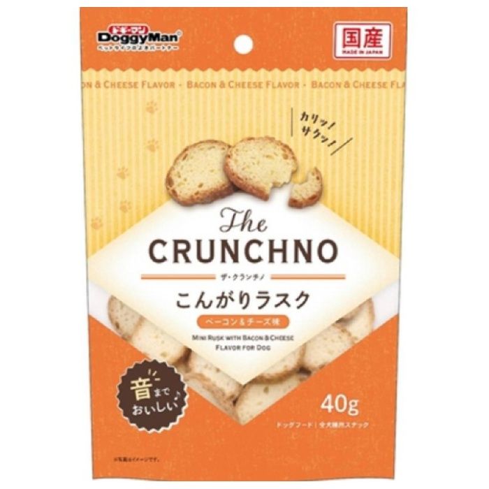 ドギーマン こんがりラスク ベーコンチーズ味 40g