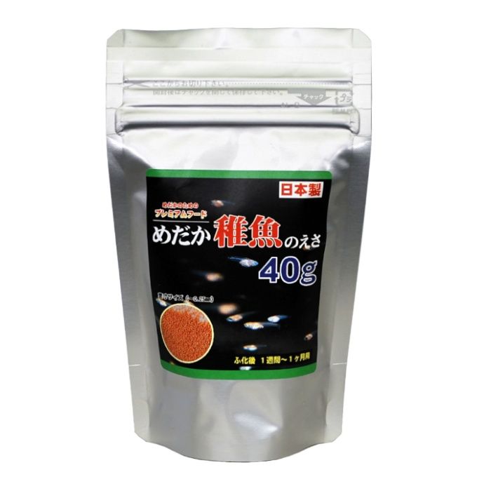 クハラ めだか稚魚のえさ 40g
