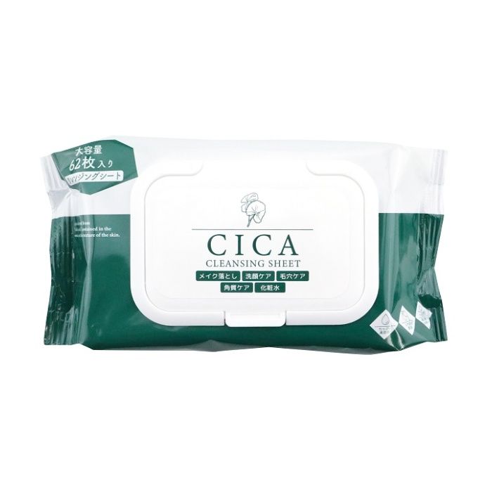ピコモンテ・ジャパン クレンジングシート CICA 62枚