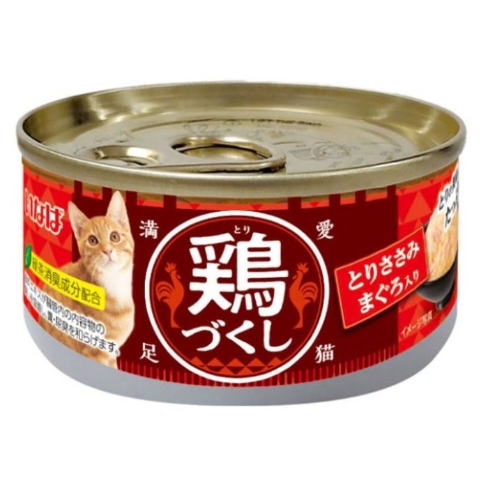 いなばペット 鶏づくし　とりささみまぐろ入り 80g