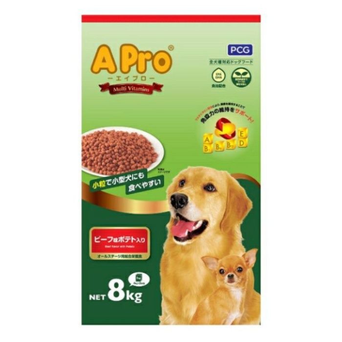 PERFECT　COMPANION　JAPAN AProドッグドライフードビーフ味&ポテト入りオールステージ用 8kg