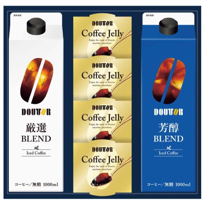 【DLJ-30】【お中元】ドトール アイスコーヒー&ゼリー詰合せ-承り締切:2026年7月29日