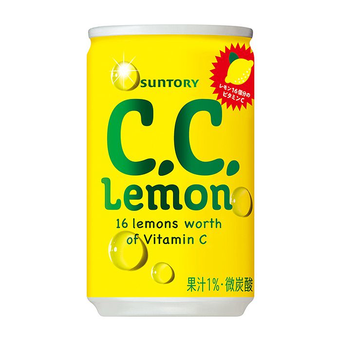サントリーフーズ C.C.レモン 160ml×30缶 ケース