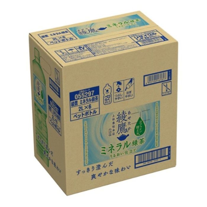 コカ・コーラ 綾鷹　ミネラル緑茶 2.0L×6