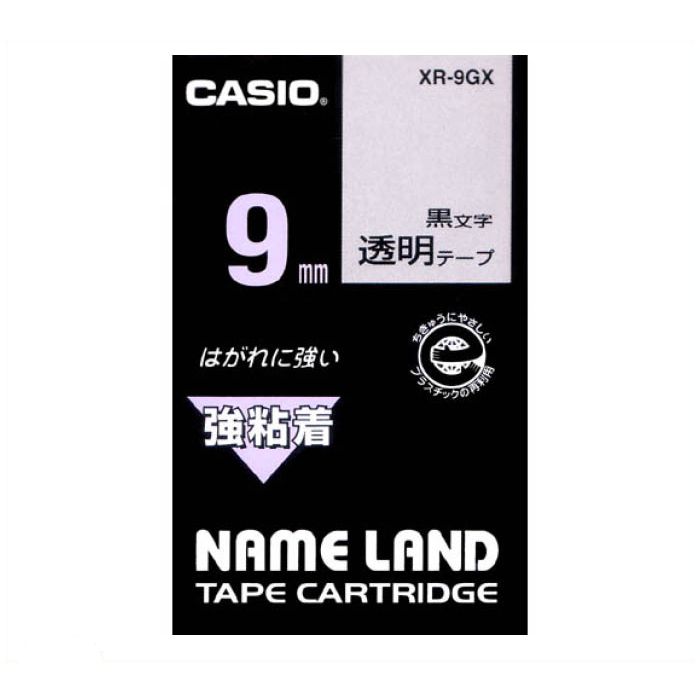 CASIO ネームランドテープ XR-9GX