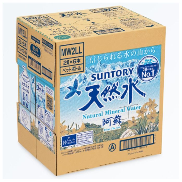 サントリーフーズ サントリー 天然水 2L×6本 ケース