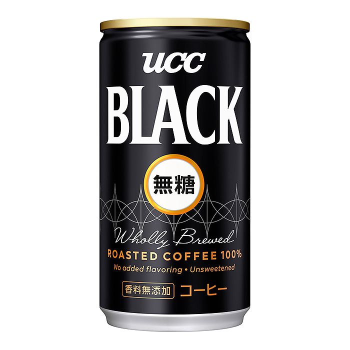 UCC ブラック無糖 185g×6缶パック×5　(1ケース)の説明画像2
