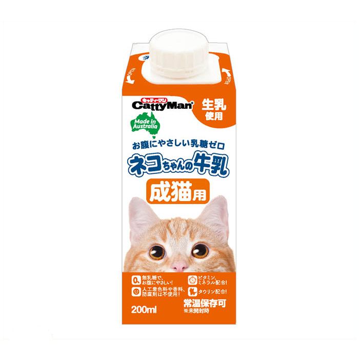 ドギーマンハヤシ ねこちゃんの牛乳 成猫用 200mlの通販 