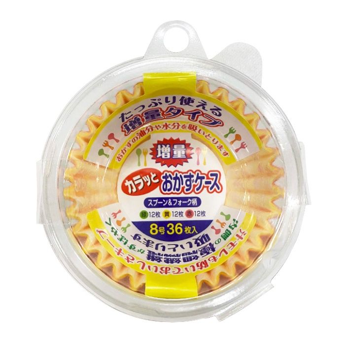 増量カラッとおかずケース 8号　36枚