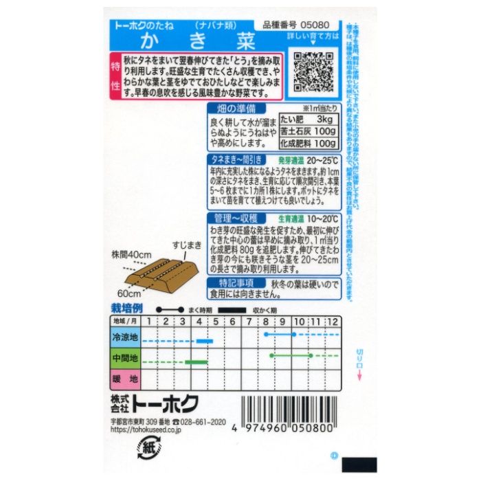 ヨウサイルイ かき菜の説明画像2