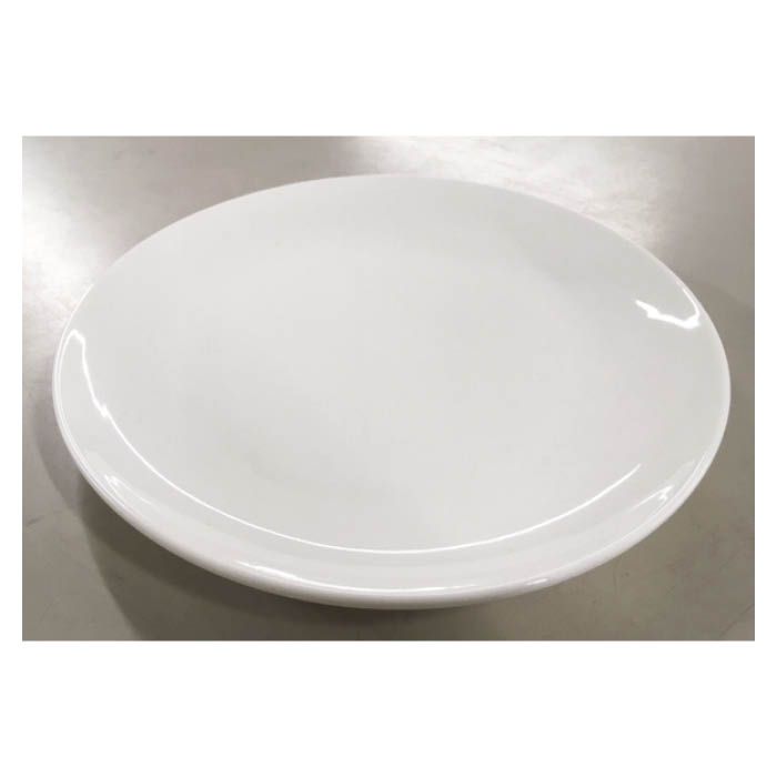 白い食器　丸皿 23cm