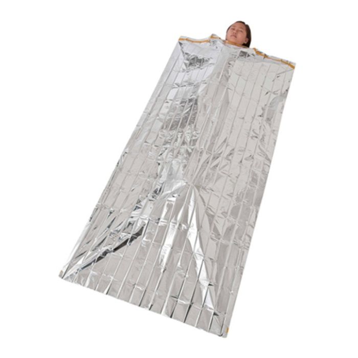 ソーゴ 緊急用保湿簡易寝袋 幅100×長さ200cm　1枚の説明画像2
