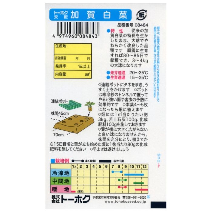 ハクサイ 加賀白菜の説明画像2
