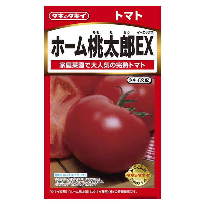 タネのタキイ トマト ホーム桃太郎EX