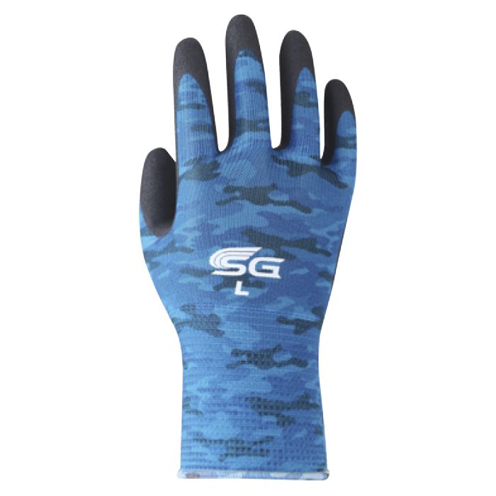 SG迷彩手袋 T002 ブルー L