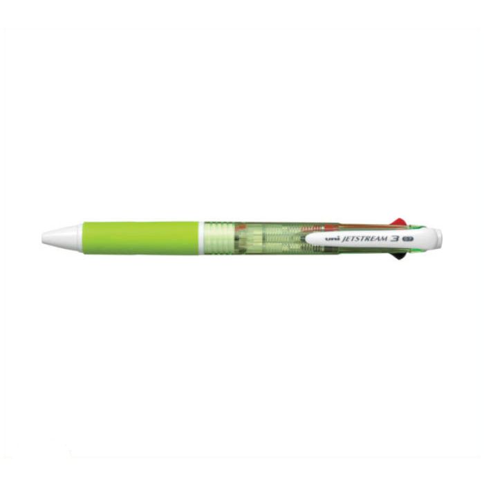 uni　ジェット3色ボールペン　緑