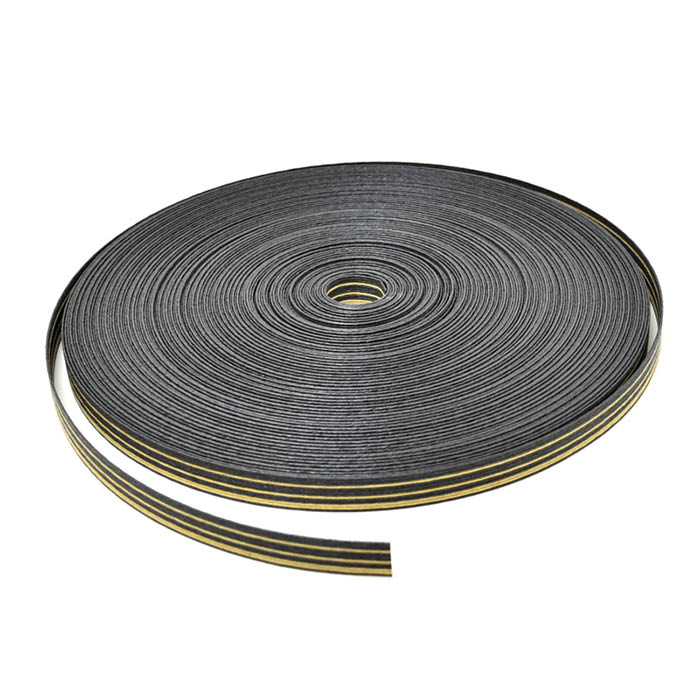 紺屋商事 手芸用クラフトバンド 56/5 黒/茶グラデ13本 約50m巻