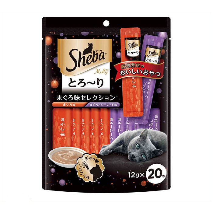 マースジャパン シーバ　とろーり　メルティ　まぐろ味セレクション 12g×20袋