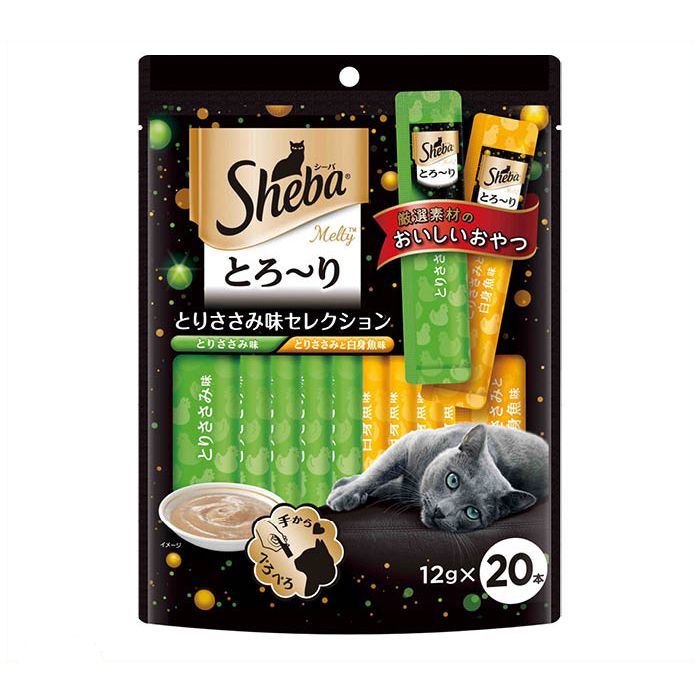 マースジャパン シーバ　とろーり　メルティ　とりささみ味セレクション 12g×20袋