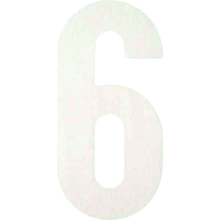 アトムペイント フロアサイン小 ナンバー6(Tcode:2066680)