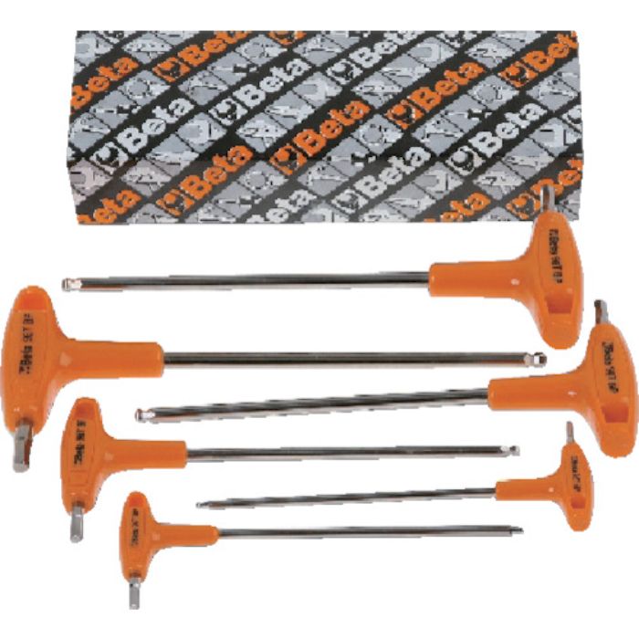 ベータ ボールポイントT形ハンドルヘキサゴンレンチ 96TBP/S6 6本セット(Tcode:5103659)