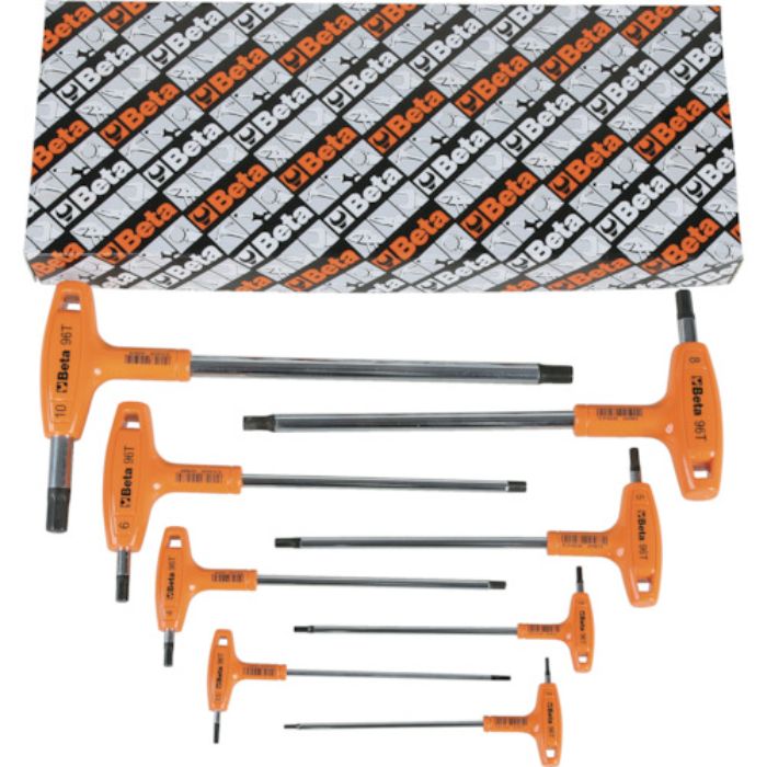 ベータ T形ハンドルヘキサゴンレンチセット 96T/S8(Tcode:2580763)