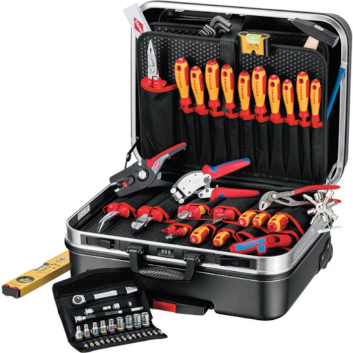 KNIPEX ツールケースセット ビッグベーシックムーブ電気技師用(Tcode:3371104)