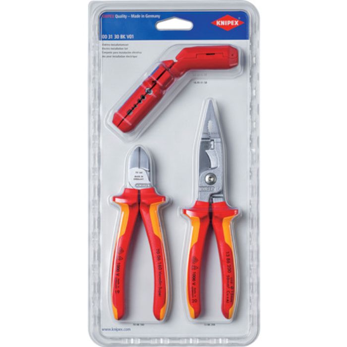 KNIPEX 電線作業工具セット(Tcode:3371106)