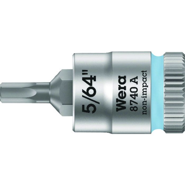 Wera 8740Aソケット Hex-Plus SW5/64(Tcode:1952892)