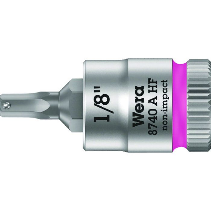 Wera 8740A HFソケット Hex-Plus SW1/8(Tcode:1952883)