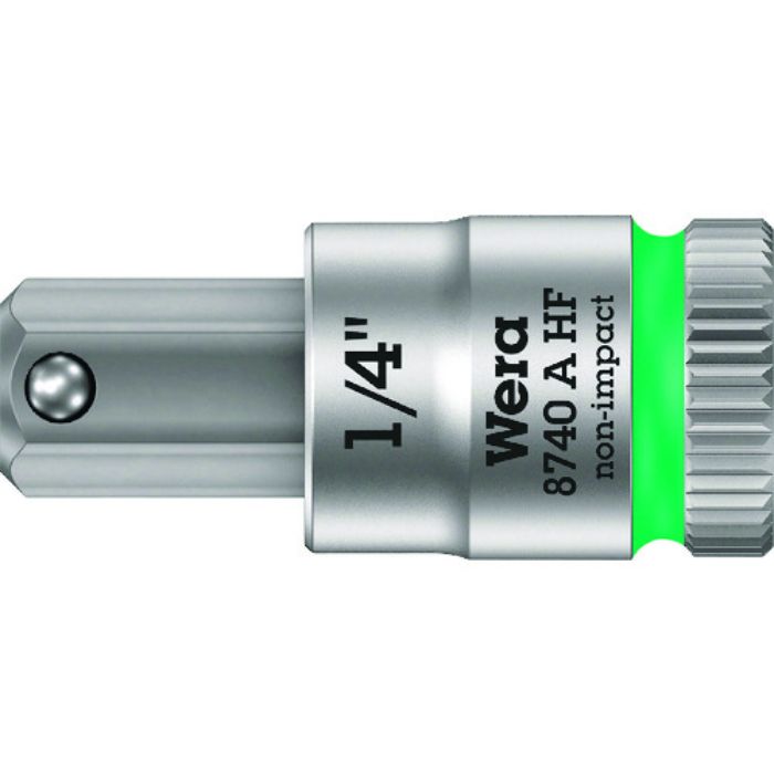Wera 8740A HFソケット Hex-Plus SW1/4(Tcode:1952888)