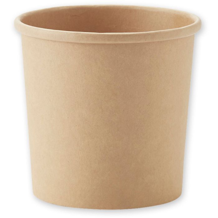 HEIKO 食品容器 未晒フードカップ 深型 350ml 25個入り(Tcode:3412054)