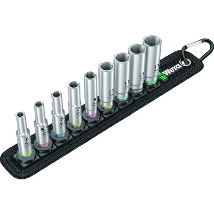 Wera Belt A 1ディープソケットベルトセット 1(Tcode:1952287)