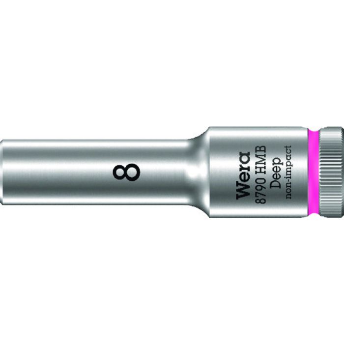 Wera 8790 HMB ディープソケット 8.0(Tcode:1952301)