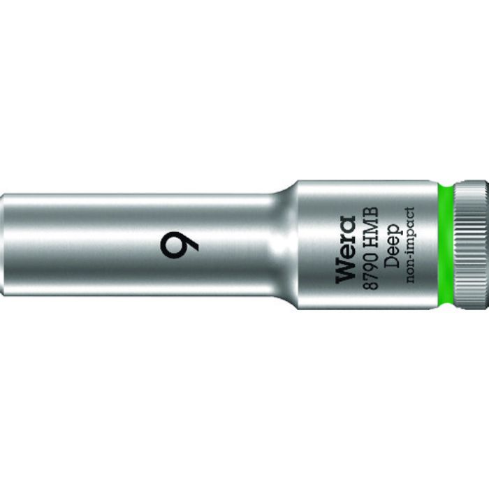 Wera 8790 HMB ディープソケット 9.0(Tcode:1952302)