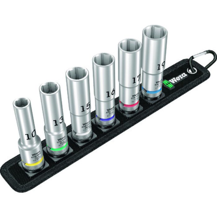 Wera Belt C 1ディープソケットベルトセット(Tcode:1952331)