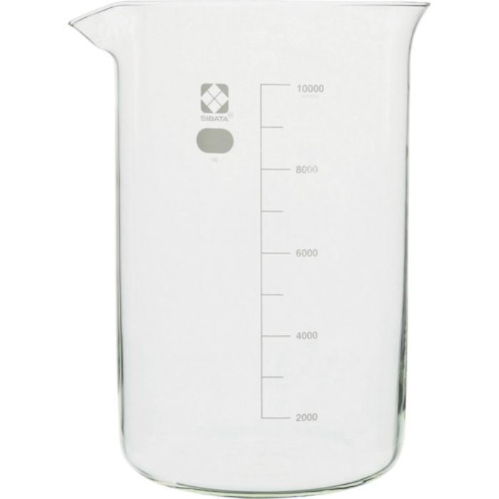 SIBATA ビーカー 目安目盛付 10000mL(Tcode:2178270)