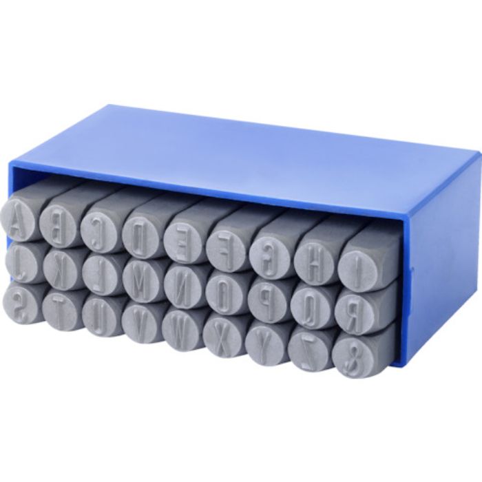 グラブレム 英字刻印セット 丸面スタンダード A〜Z 7mm(Tcode:3795318)