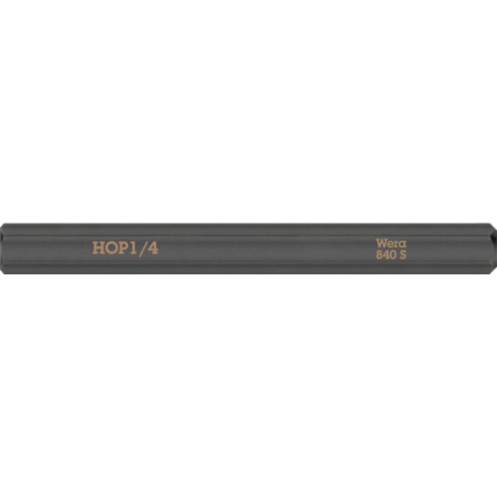 Wera 貫通専用差替ビット インチサイズ 対辺1/4(Tcode:4697217)