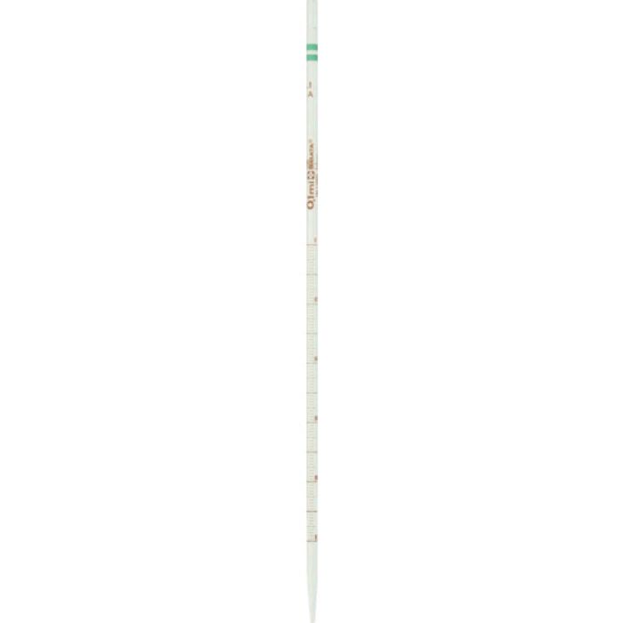 SIBATA メスピペット スーパーグレード 中間目盛 0.1mL (Tcode:1118258)
