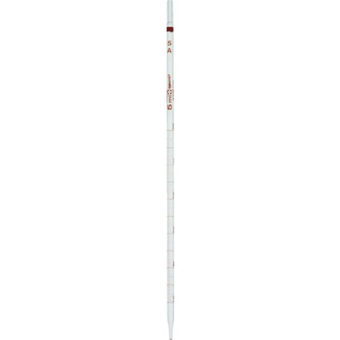 SIBATA メスピペット スーパーグレード 中間目盛 5mL (Tcode:1119836)