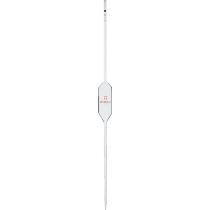 SIBATA ホールピペット スーパーグレード 200mL (Tcode:1116707)