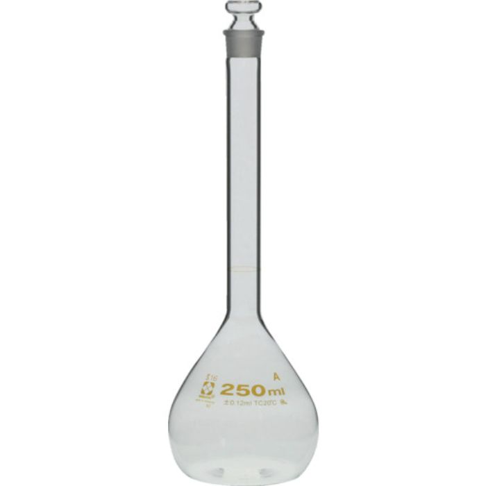 SIBATA メスフラスコ スーパーグレード 250mL(Tcode:2159613)