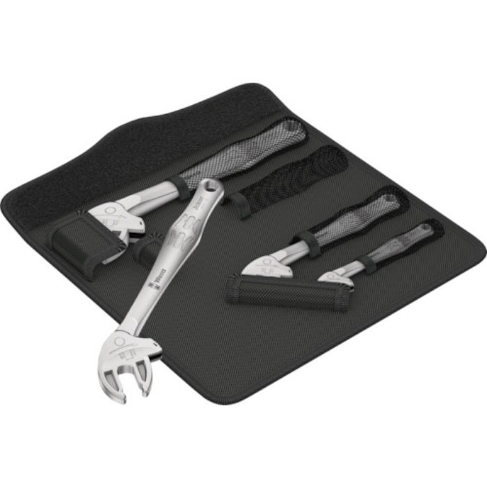 Wera 6004 自動調整モンキーレンチセット 4本組(Tcode:2494334)