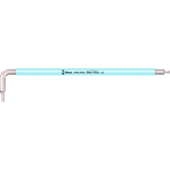 Wera 3950 SPKL Hex-Plus ステンレス六角レンチ 1.5 iceblue(Tcode:1952901)