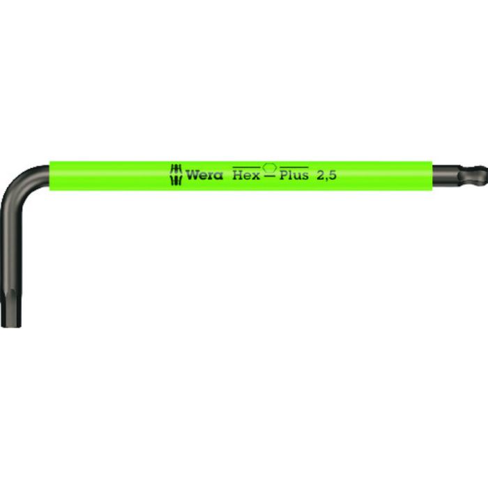 Wera 950 SPKS Hex-Plus ヘックスプラス六角レンチ 2.5(Tcode:1952335)
