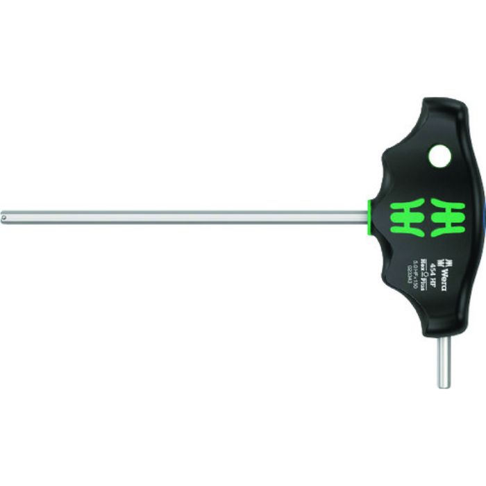 Wera 454 T型ハンドルヘックスドライバー HF 5 x 150 mm(Tcode:2074990)