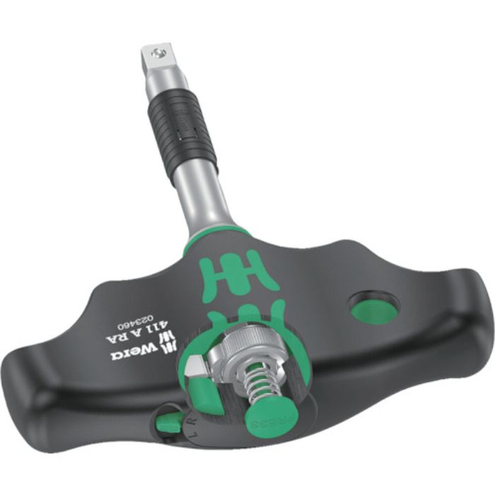 Wera 411RA T型差替式ラチェットドライバーソケット(Tcode:4697238)