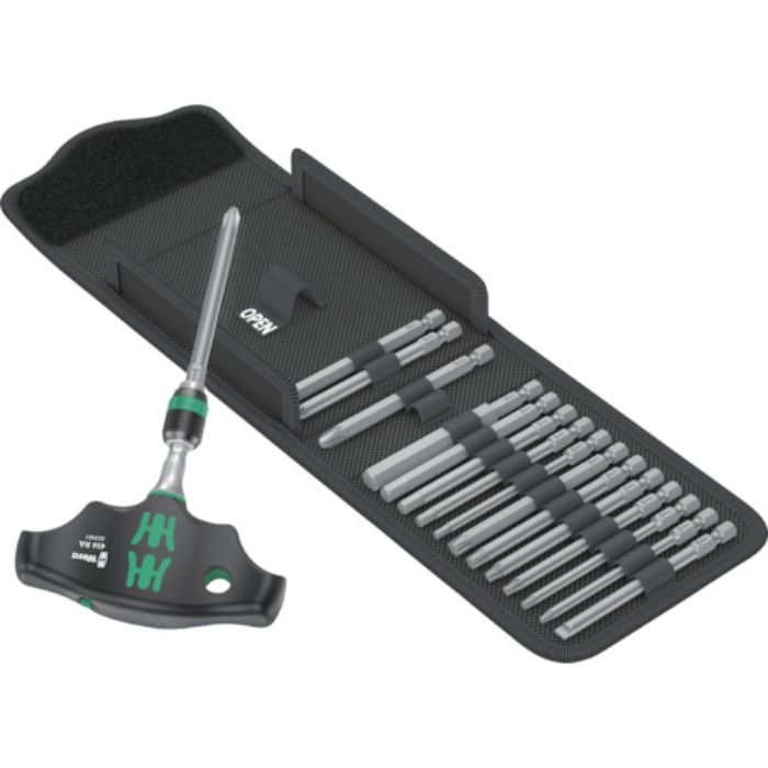 Wera 400RA T型差替式ラチェットドライバー ビットセット(Tcode:4697239)