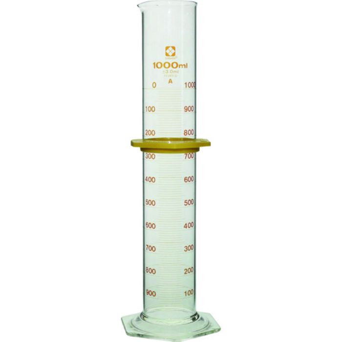 SIBATA メスシリンダー スーパーグレード 1000mL(Tcode:2159587)